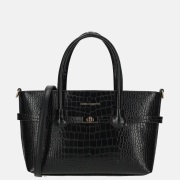 Daniele Donati croco handtas M black