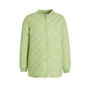 VERO MODA GIRL quilted zomerjas VMHAYLE groen Meisjes Polyester Ronde ...