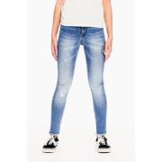 Garcia slim fit jeans Rianna 570 medium used Blauw Meisjes Stretchdeni...