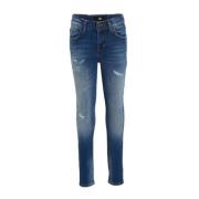 LTB skinny jeans Lonia G met slijtage ravana wash Blauw Meisjes Denim ...