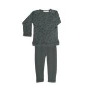 Snoozebaby pyjama Dark Green Groen Jongens/Meisjes Katoen Ronde hals A...