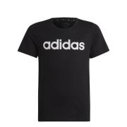 adidas Sportswear T-shirt zwart/wit Meisjes Katoen Ronde hals Logo - 1...