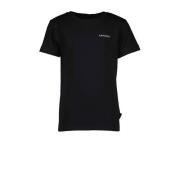 Airforce T-shirt met logo zwart Jongens Biologisch katoen Ronde hals L...