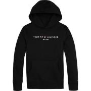 Tommy Hilfiger unisex hoodie met logo zwart Sweater Logo - 74