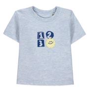 Kanz baby T-shirt met printopdruk blauw Jongens Katoen Ronde hals Prin...