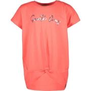 Cars T-shirt Romite met tekst koraal Oranje Meisjes Katoen Ronde hals ...