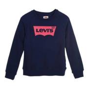 Levi's Kids sweater Batwing met logo donkerblauw Logo - 104