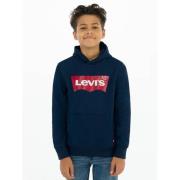 Levi's Kids hoodie Batwing Screenprint met logo donkerblauw Sweater Lo...