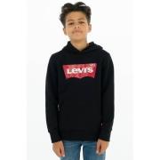 Levi's Kids hoodie met logo zwart Sweater Logo - 104