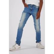 Vingino skinny jeans APACHE mid blue wash Blauw Jongens Stretchdenim E...