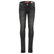 Vingino skinny jeans BERNICE dark grey vintage Grijs Meisjes Stretchde...
