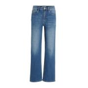 Vingino wide leg jeans Carla vintage blue Blauw Meisjes Katoen Effen -...