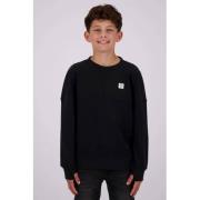 Vingino sweater zwart Effen - 104 | Sweater van Vingino