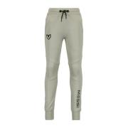 Vingino x Messi joggingbroek Rauch grijsgroen Jongens Polyester Effen ...