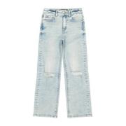 Raizzed wide leg jeans vintage blue denim Blauw Meisjes Stretchdenim E...