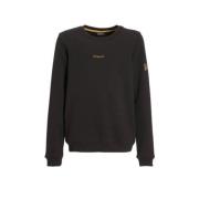 Ballin sweater met backprint zwart/meerkleurig Backprint - 176