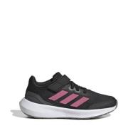 adidas Sportswear Runfalcon 3.0 hardloopschoenen zwart/fuchsia/grijs J...