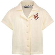 Moodstreet blouse beige Meisjes Katoen Klassieke kraag Effen - 86-92