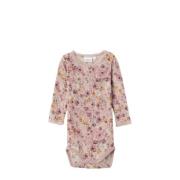 NAME IT BABY romper NBFWANG all over print Roze Meisjes Wol Ronde hals...