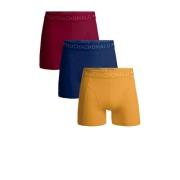 Muchachomalo boxershort SOLID - set van 3 rood/paars/geel Jongens Kato...