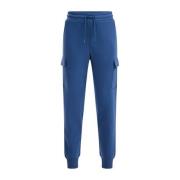 WE Fashion Blue Ridge slim fit joggingbroek bluestone Blauw Jongens Sw...