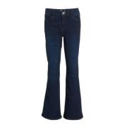 Retour Jeans flared jeans Midar raw blue denim Blauw Meisjes Stretchde...