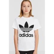 adidas Originals unisex Adicolor T-shirt wit/zwart Jongens/Meisjes Kat...