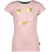 Vingino T-shirt met printopdruk roze Meisjes Katoen Ronde hals Printop...