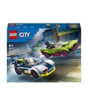 LEGO City Politiewagen en snelle autoachtervolging 60415 Bouwset