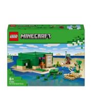 LEGO Minecraft Het schildpadstrandhuis 21254 Bouwset