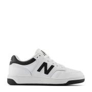 New Balance 480 V1 sneakers wit/zwart Jongens/Meisjes Imitatieleer Mee...