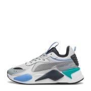 Puma RS-X sneakers grijs/blauw/petrol Jongens/Meisjes Mesh - 37