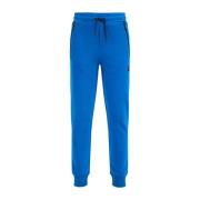 WE Fashion slim fit joggingbroek kobaltblauw Jongens Sweat Effen - 98