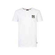 Petrol Industries T-shirt met logo wit Jongens Katoen Ronde hals Logo ...