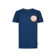 Petrol Industries T-shirt met logo blauw Jongens Katoen Ronde hals Log...