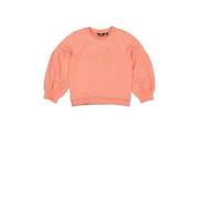 Quapi sweater roze Rood Meisjes Katoen Ronde hals Effen - 74