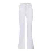 Retour Jeans flared jeans Valentina white denim Wit Meisjes Stretchden...