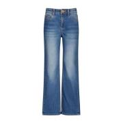 Vingino straight fit jeans Coco old vintage Blauw Meisjes Denim Effen ...