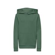 KIDS ONLY BOY hoodie KOBLASSI groen Sweater Effen - 122/128