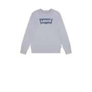 Levi's Kids sweater BATWING met logo lichtblauw Logo - 140