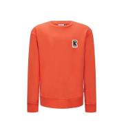 Retour Jeans sweater Sammy oranjerood Effen - 116 | Sweater van Retour...