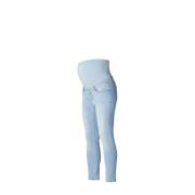 Noppies cropped zwangerschaps slim fit jeans Mila light blue denim Bla...