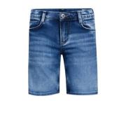 Retour Jeans denim short Reven Indigo medium blue denim Korte broek Bl...