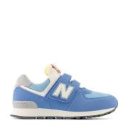 New Balance 574 V1 sneakers blauw/lichtblauw Jongens/Meisjes Suede Mee...