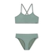 O'Neill crop bikini Essentials groen Meisjes Polyester Effen - 116