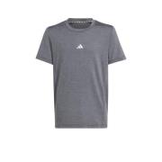 adidas Sportswear sportshirt grijs Sport t-shirt Jongens/Meisjes Polye...
