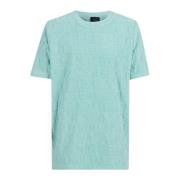 Shoeby T-shirt met tekst lichtblauw Jongens Stretchkatoen Ronde hals T...