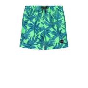 Shiwi zwemshort neon groen/blauw Jongens Polyester All over print - 17...