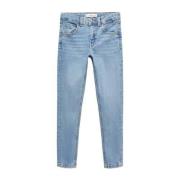 Mango Kids skinny jeans light blue denim Blauw Meisjes Stretchdenim Ef...