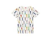 NAME IT MINI T-shirt NMMFLYNE met all over print offwhite/multicolor W...